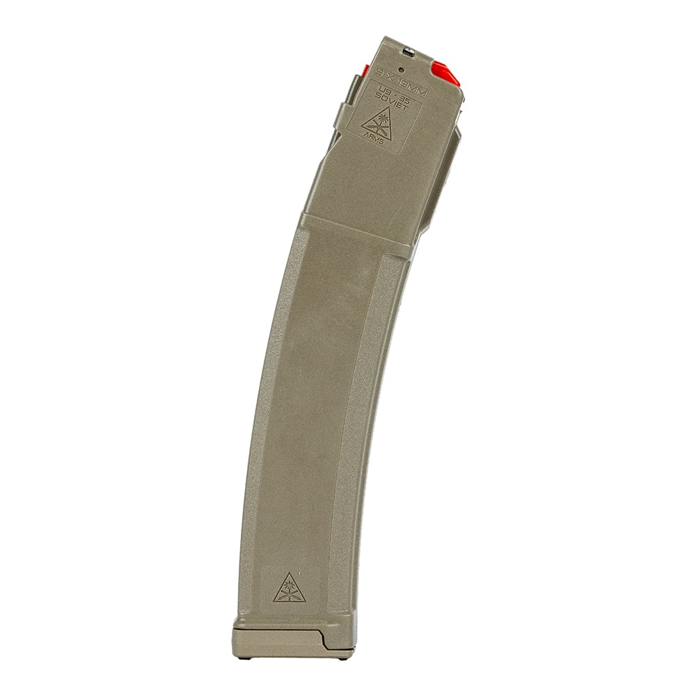 Palmetto State Armory AK-V 9x19mm U9 35 Round Magazine Flat Dark Earth
