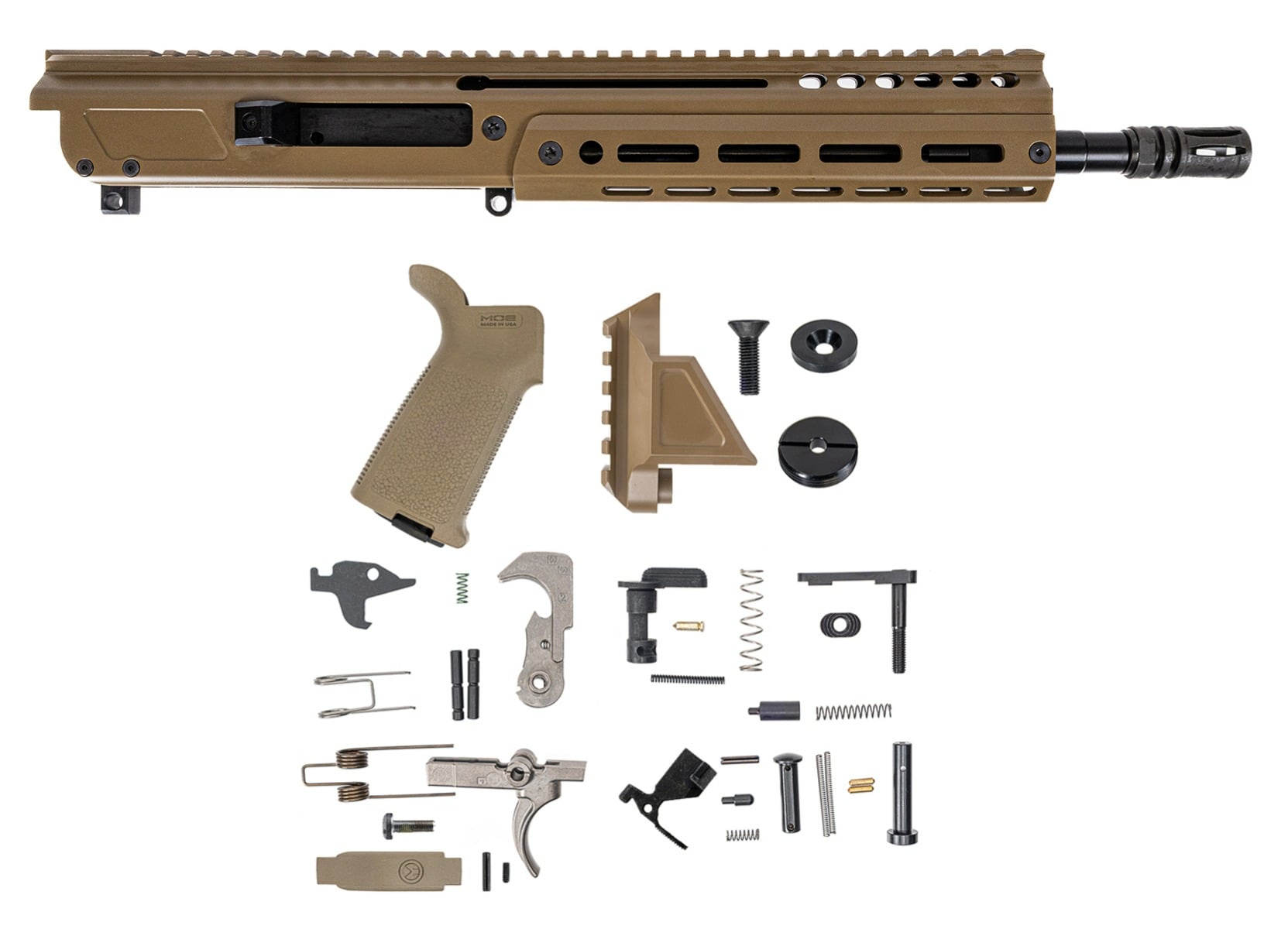 Palmetto State Armory JAKL 10.5" 5.56 NATO 1:7 Nitride Upper Pistol Kit