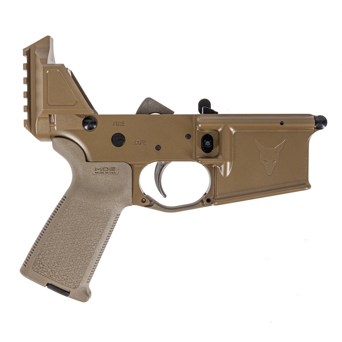 Palmetto State Armory JAKL 5.56 MOE EPT Complete Lower Receiver w/o Brace (FDE)