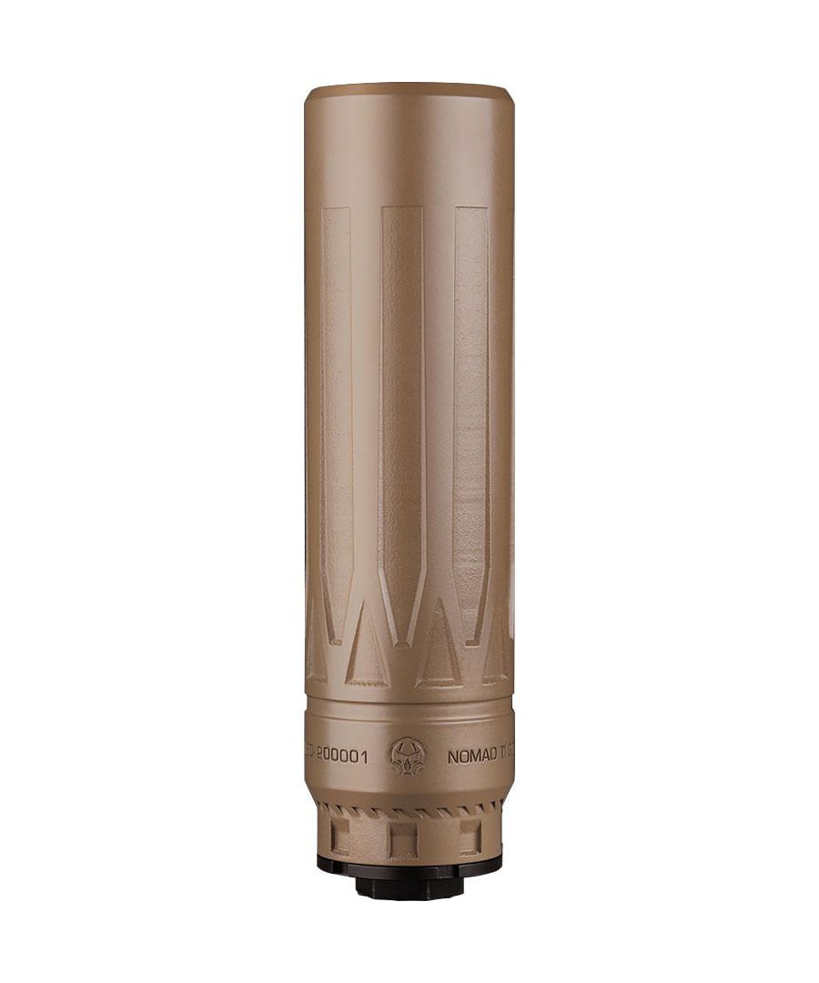 Dead Air Armament Nomad-Ti XC Suppressor 30 Caliber 5/8-24 Direct Thread HUB Mount