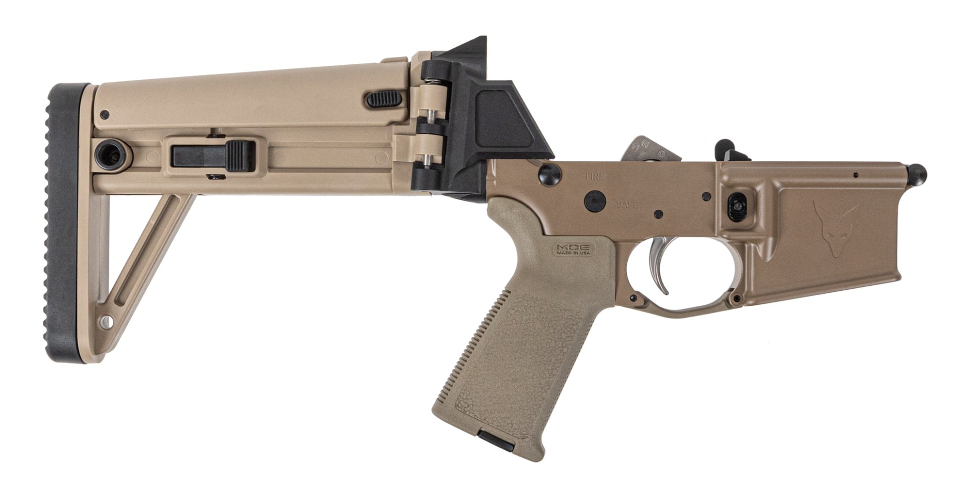 Palmetto State Armory JAKL Complete Rifle Lower .300 AAC Blackout w/ MBT Stock (FDE)