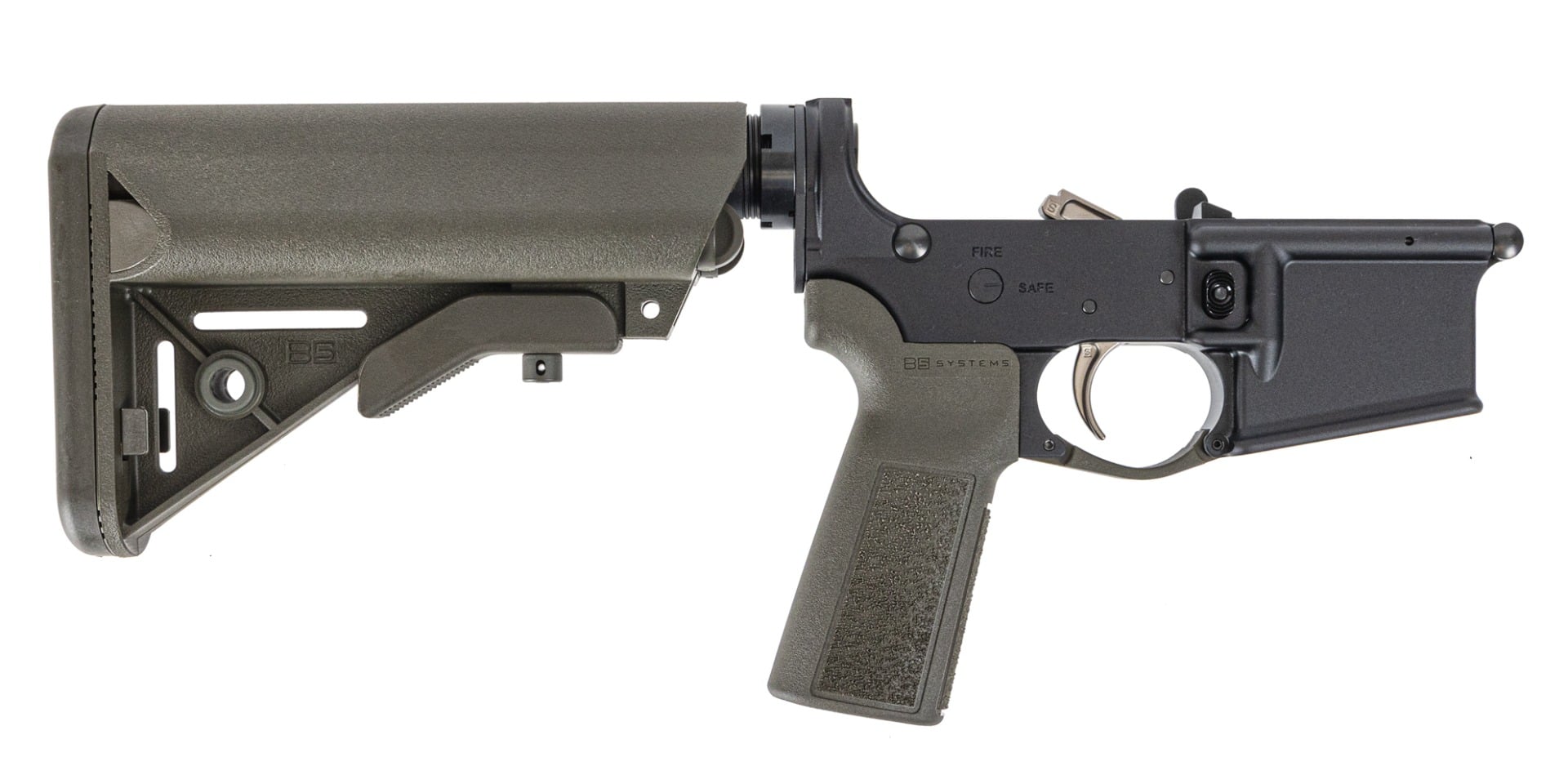 PSA AR15 Complete Lower B5 2 Stage SOPMOD Stock, ODG