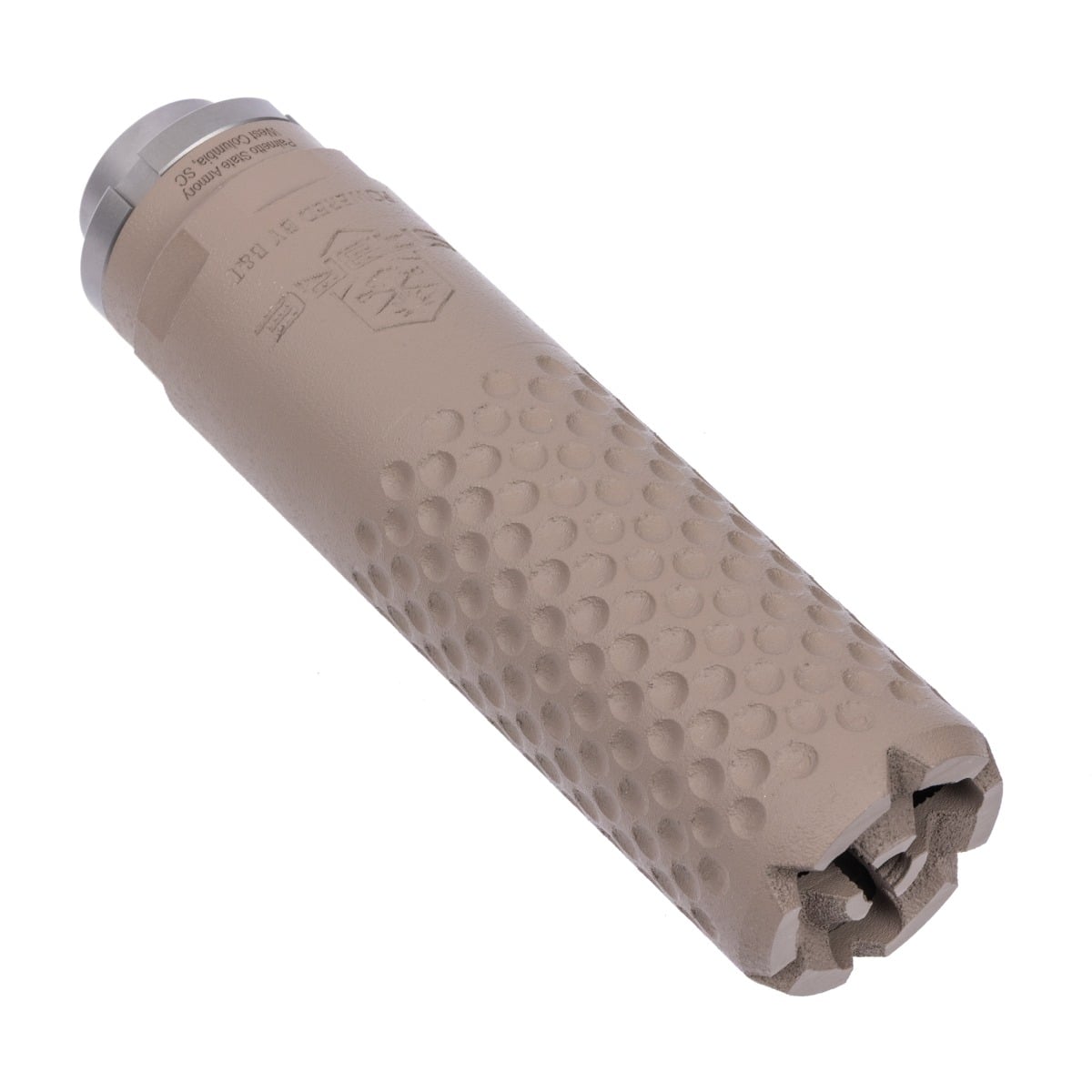 B&T Sabre Compact BT5 Mini 5.56 Inconel Suppressor FDE Hub Mount