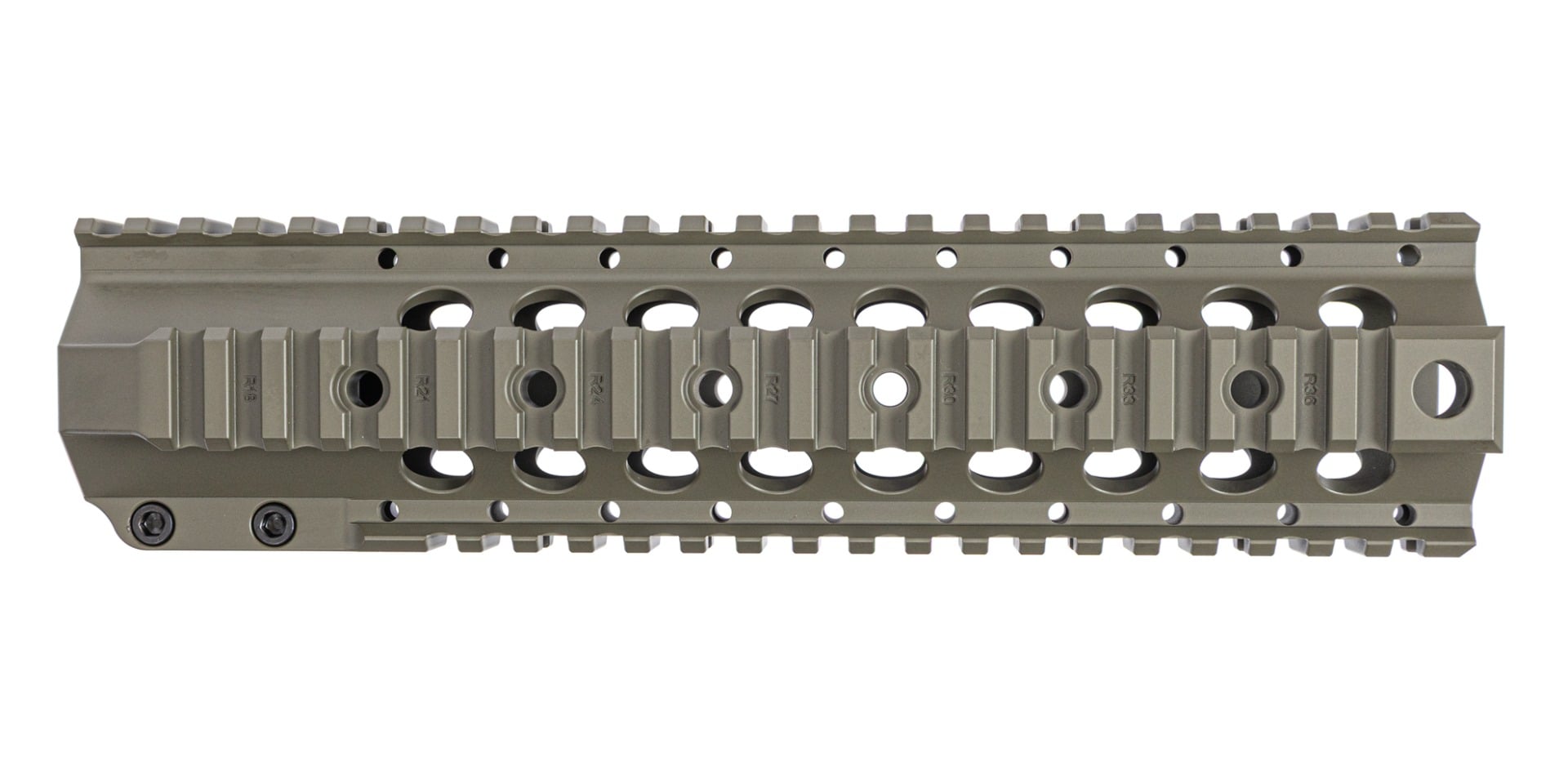 PSA Sabre-15 9" Quad Rail Handguard Moss Green AR-15