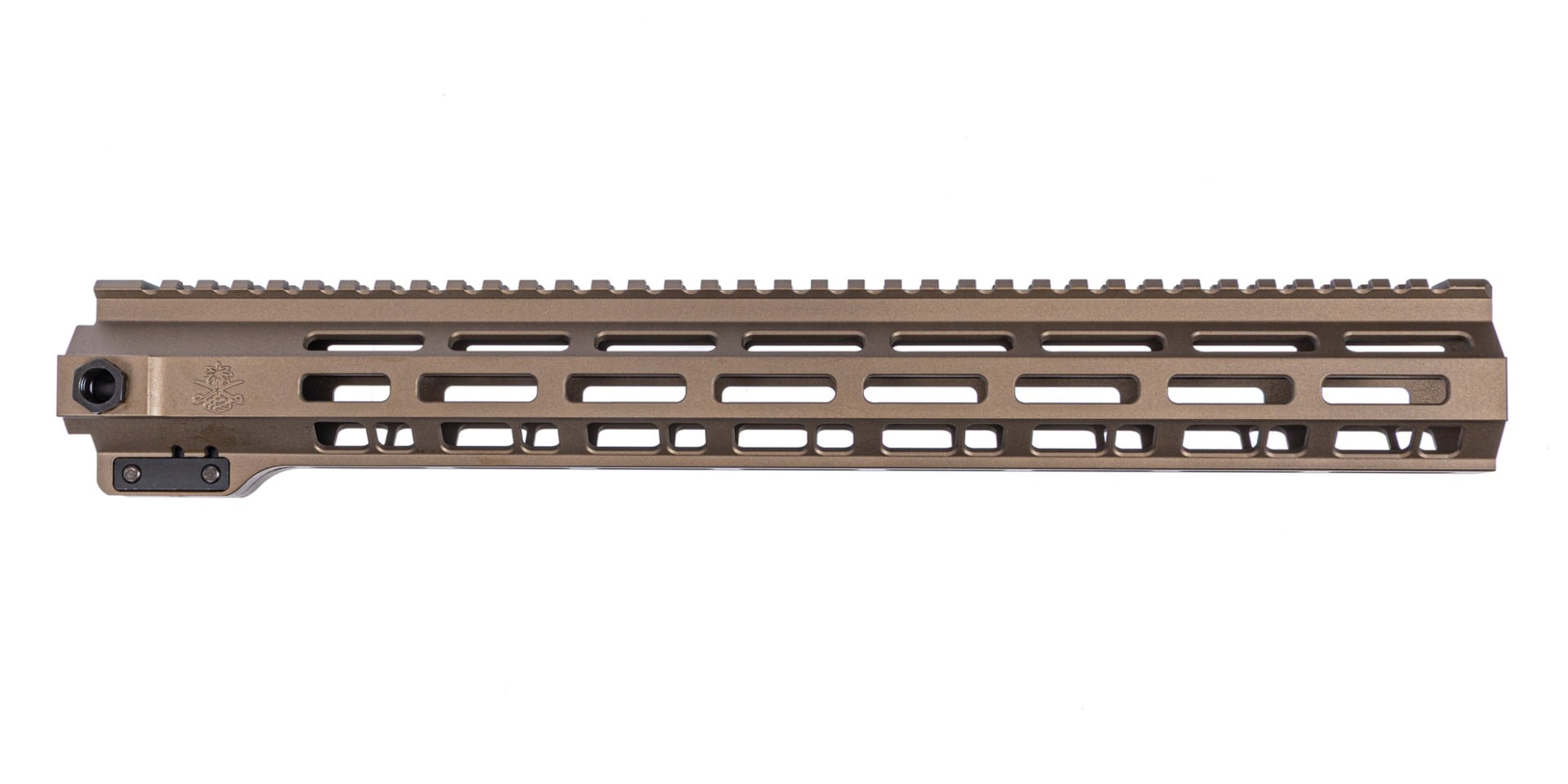 PSA Sabre-15 15in QDSM Handguard Rail M-LOK Burnt Bronze