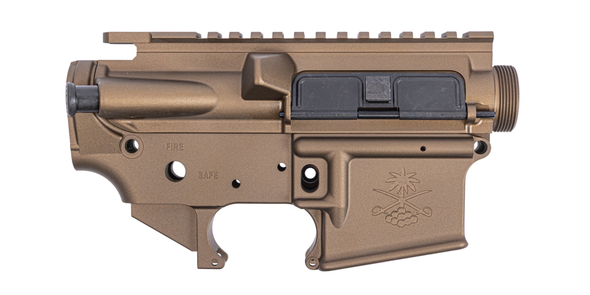 Palmetto State Armory Sabre-15 AR-15 Receiver Set Burnt Bronze