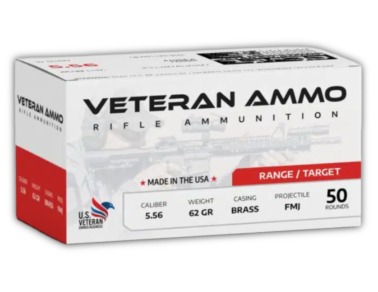 Hyperion Veteran M855 5.56 NATO 62gr FMJ Ammo