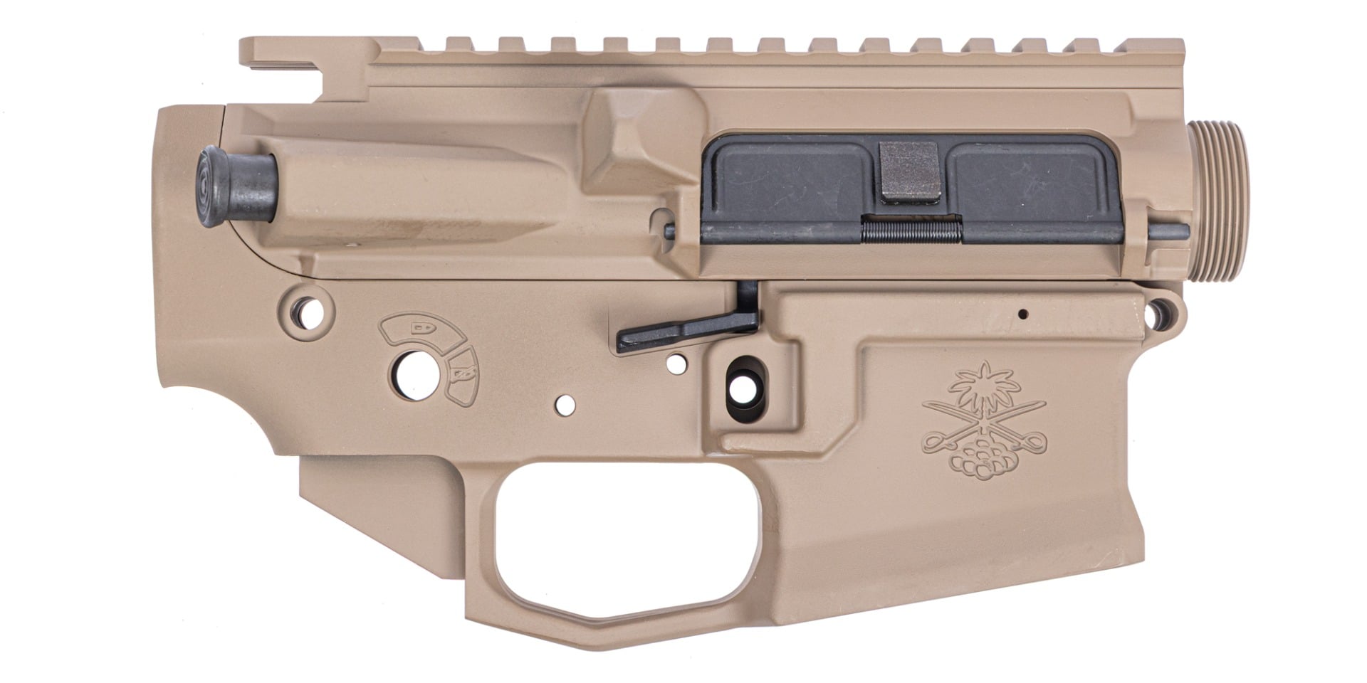 Palmetto State Armory Sabre-15 Enhanced Ambi Receiver Set FDE
