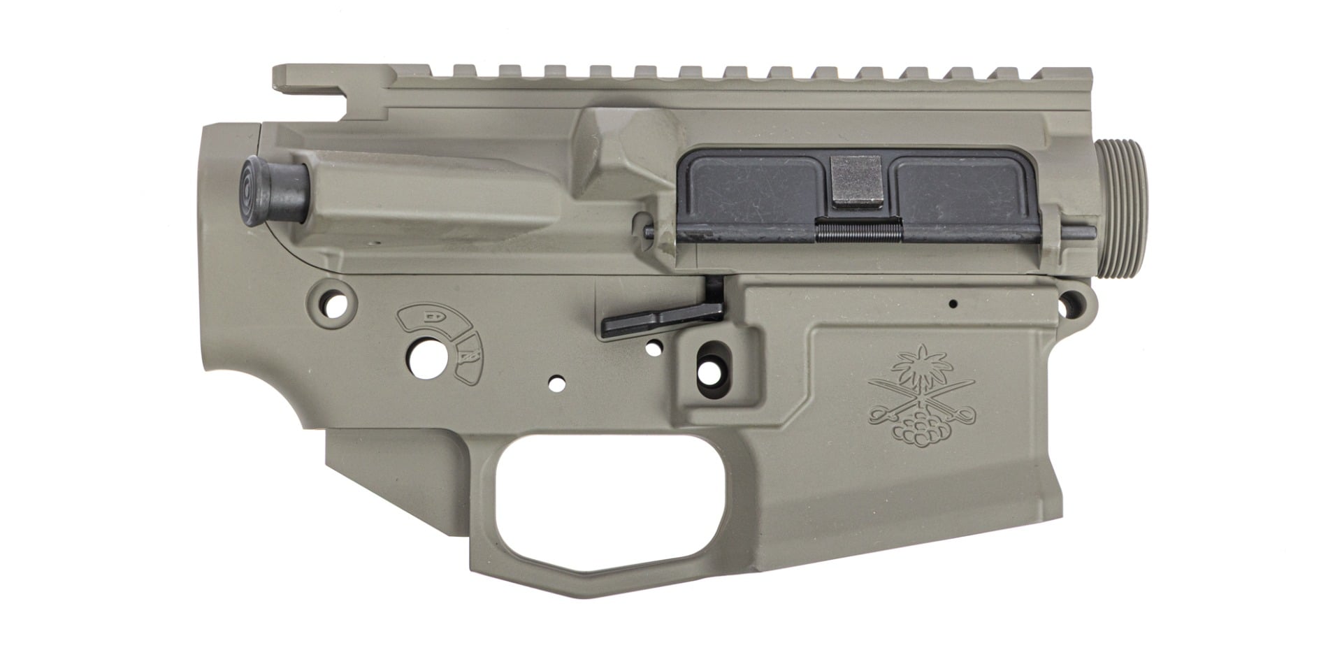 Palmetto State Armory Sabre-IC Ambi Receiver Set AR-15 Moss Green