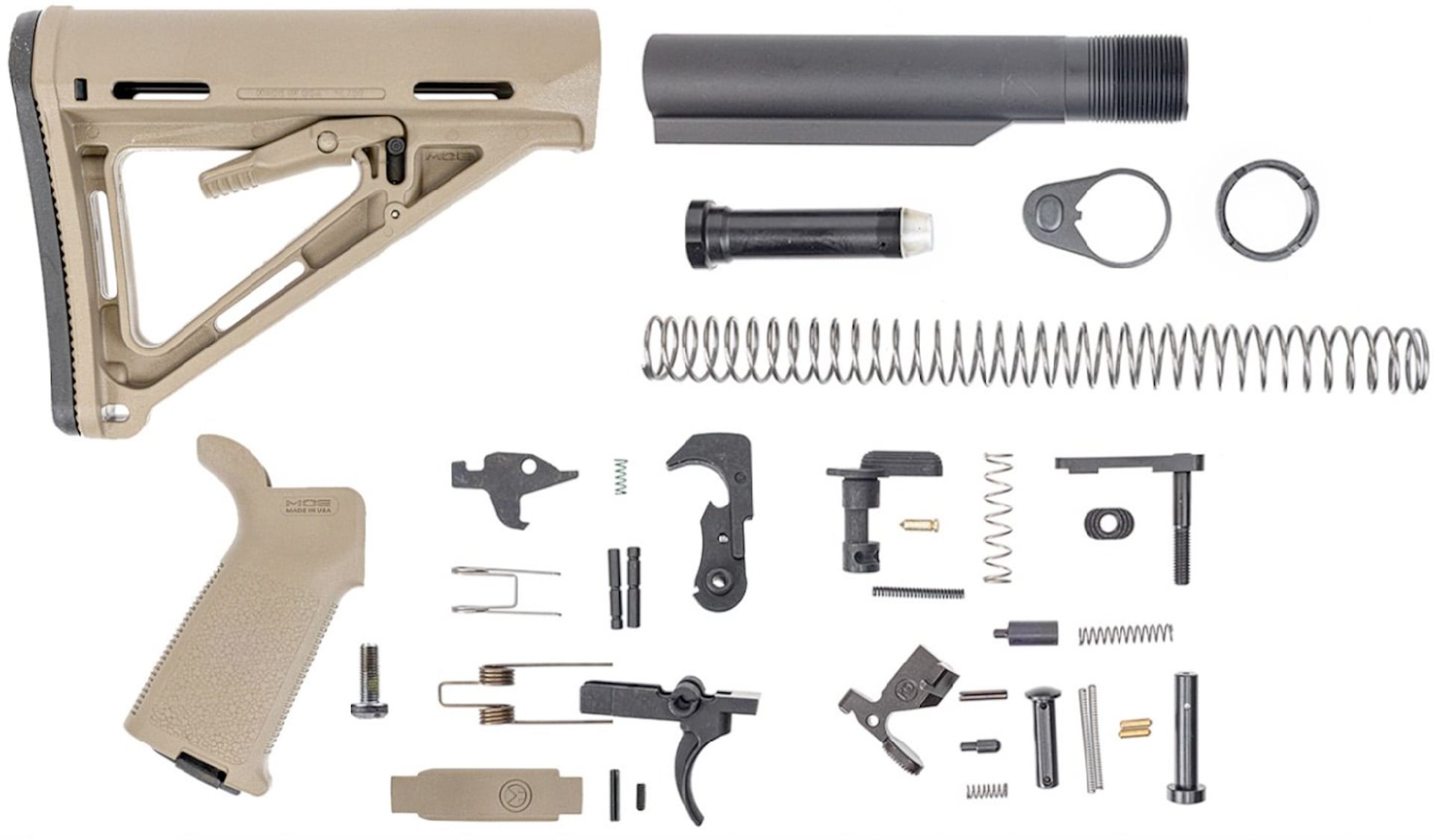 Palmetto State Armory Magpul MOE Lower Build Kit - Flat Dark Earth