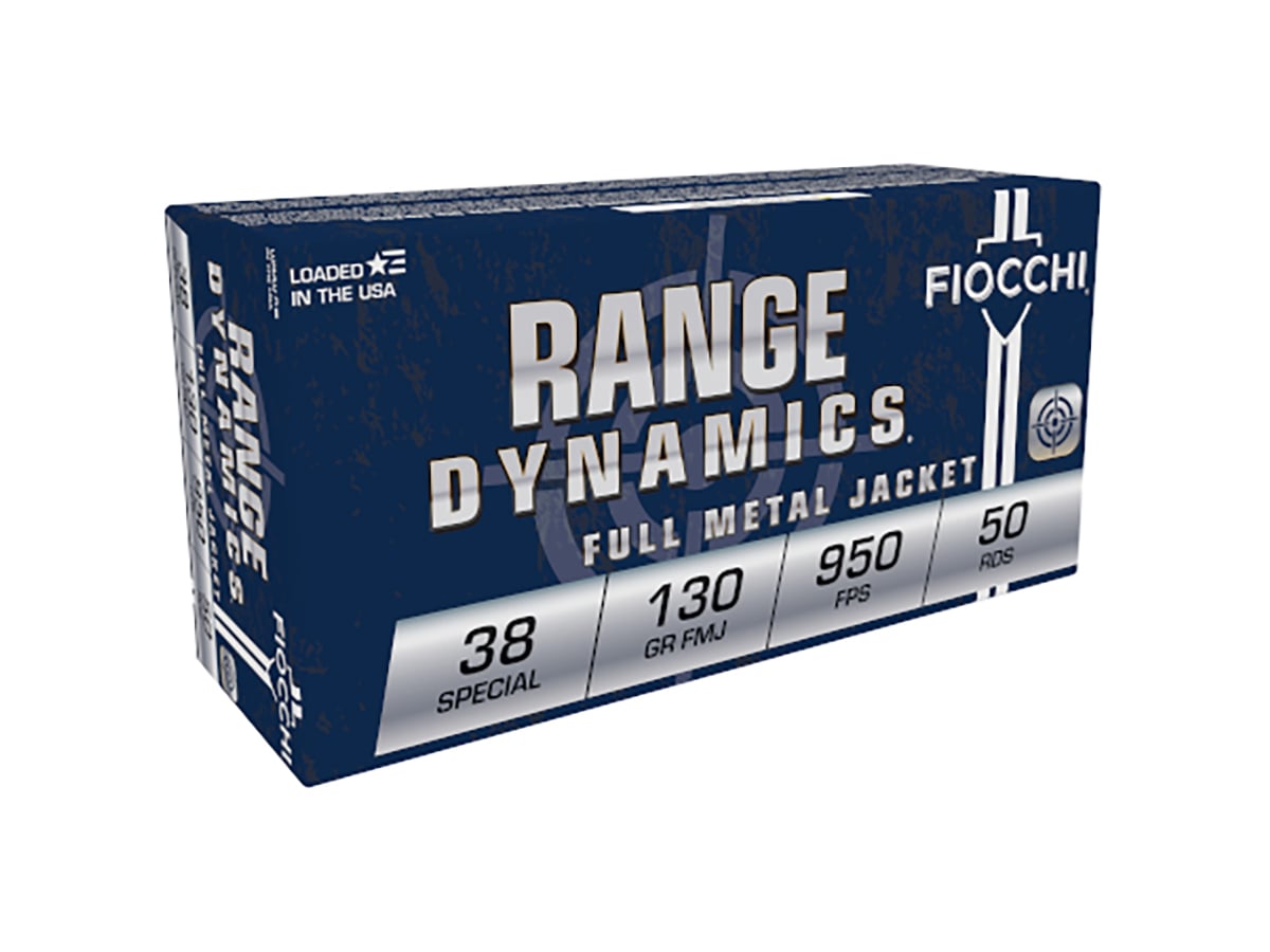 Fiocchi Range Dynamics .38 Special 130gr FMJ Ammunition