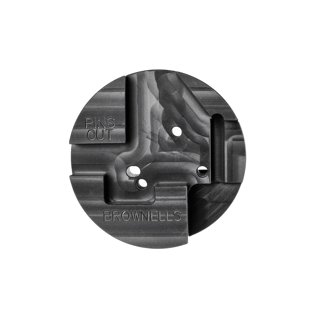 Brownells Front Sight Bench Block 4 in x 1.68 in Black