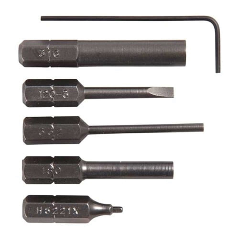 Brownells 1/4 in Hex Shank Screwdriver Bit Hardened Steel Shaft