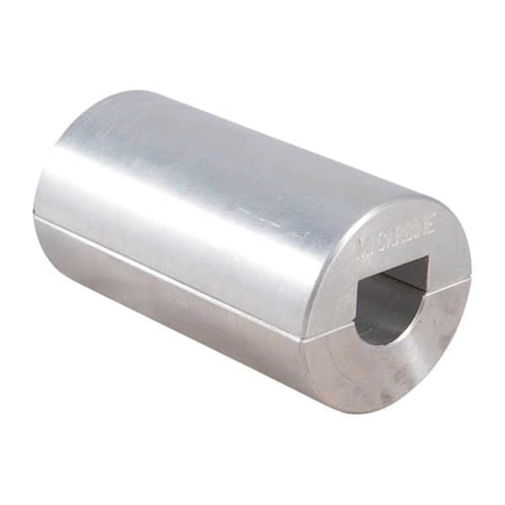 Brownells #14 Aluminum Barrel Vise Bushing (Natural) for Barrel Vise
