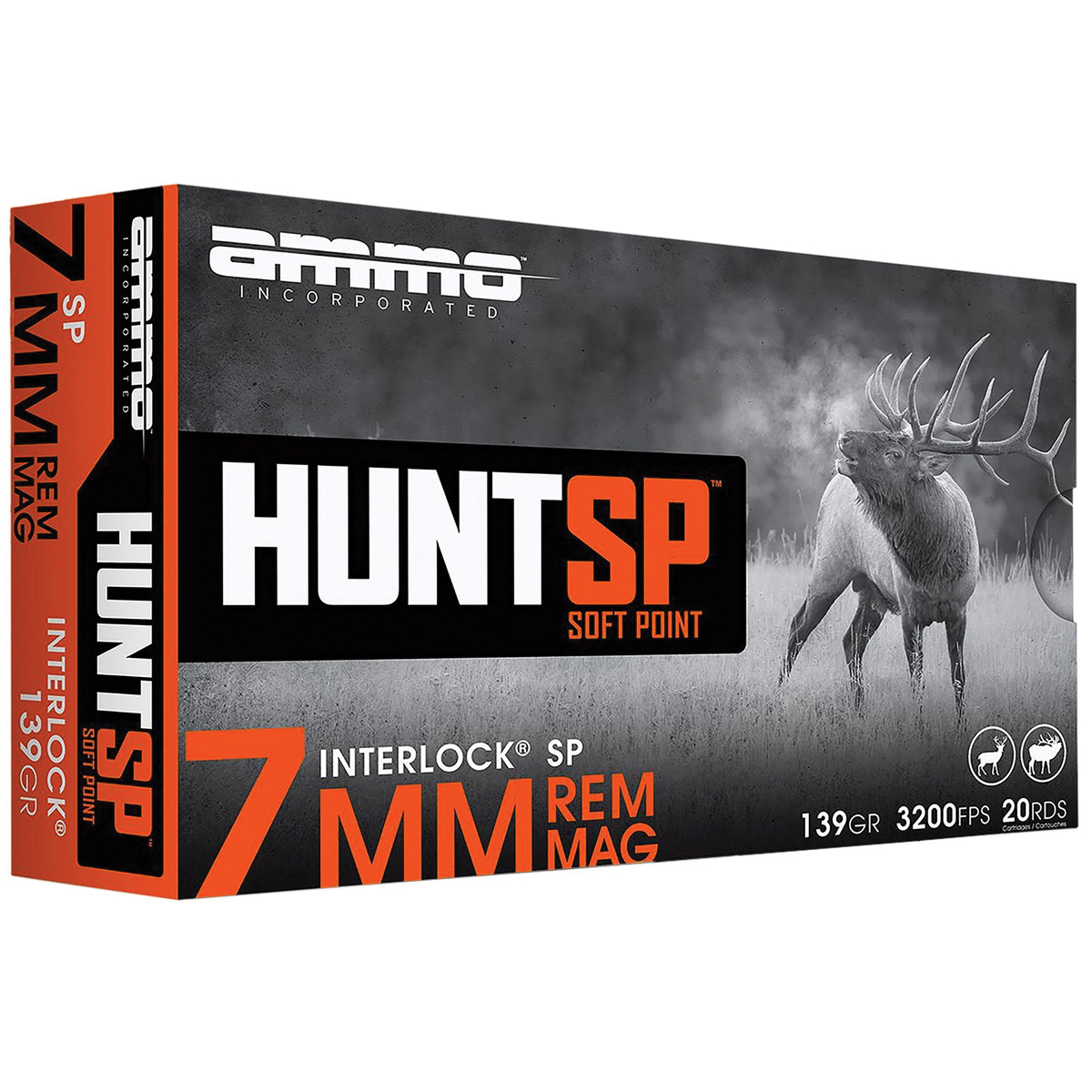 Ammo Inc Hunt 7mm 139gr SP Rifle Ammunition 20 Rounds 7MM139SPA20