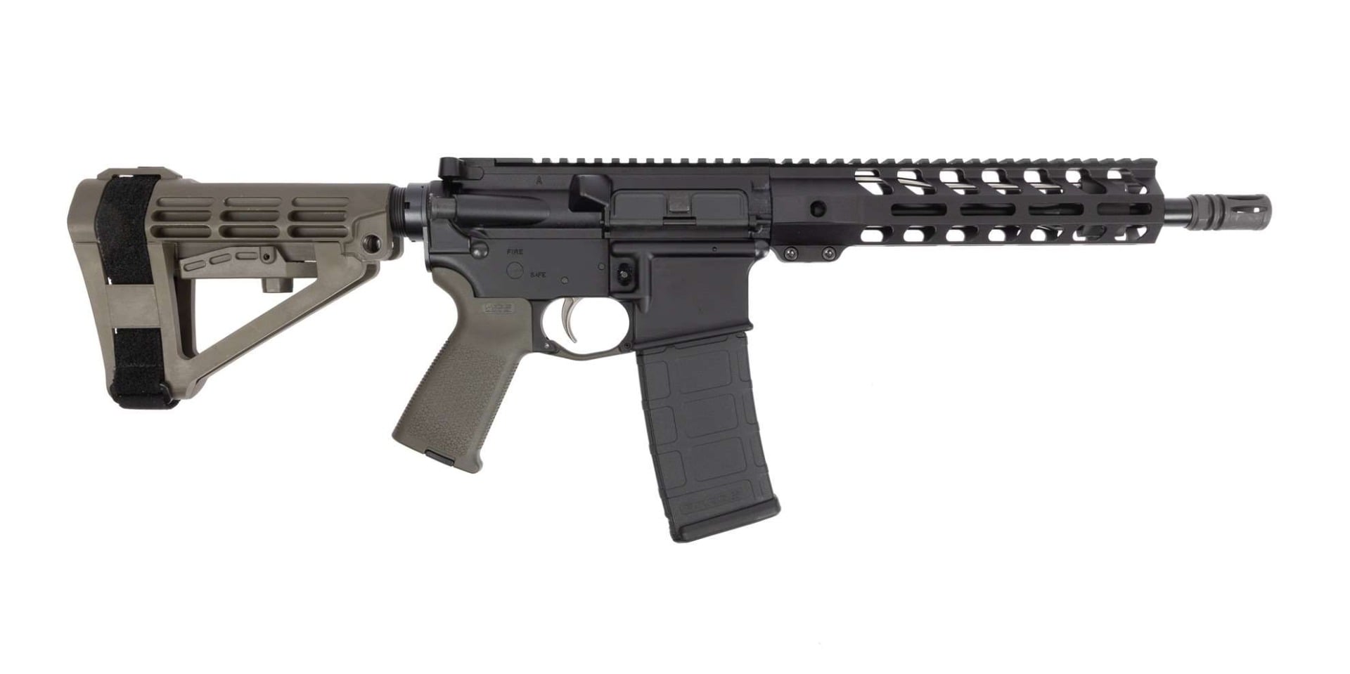 Palmetto State Armory 10.5in 5.56 NATO Nitride Carbine Upper w/ 9in M-LOK Rail, ODG