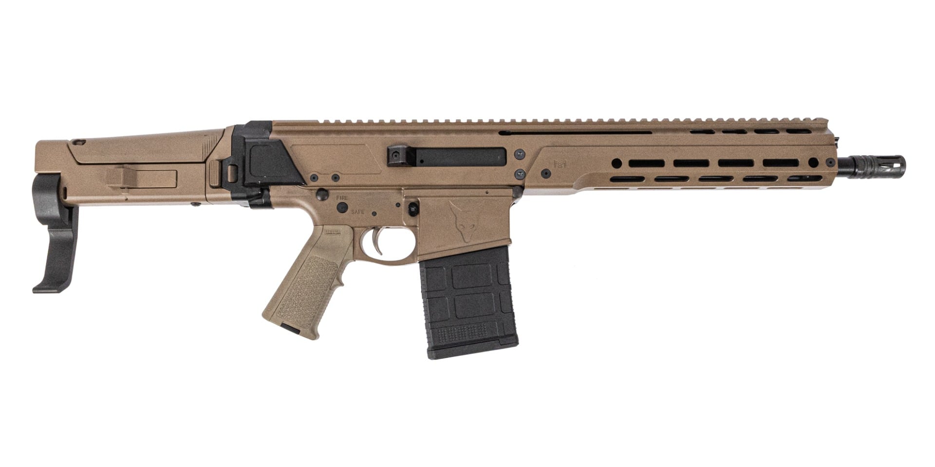 Palmetto State Armory JAKL Upper Receiver .308 12.5 Inch Nitride FDE