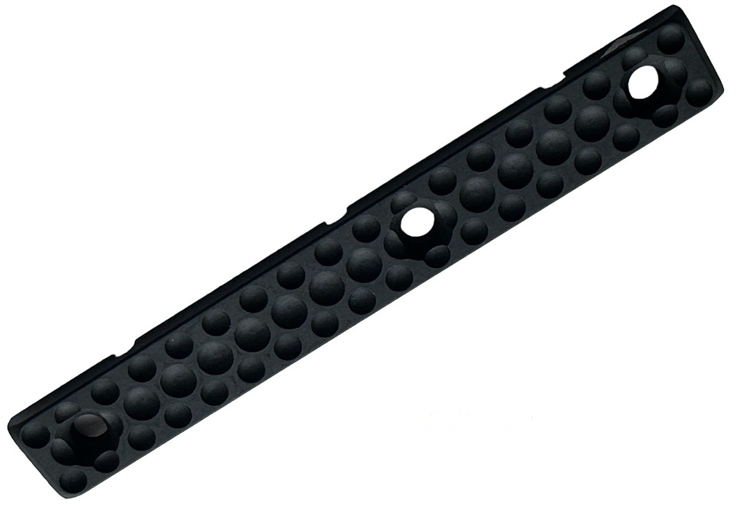 Forward Controls Design PCM-XL Cable Management Panel 4.73" 3 Slots Black M-LOK