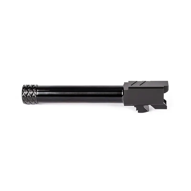 ZEV Pro Match Threaded Barrel for Glock 19 Gen 1-5, 1/2x28 Black